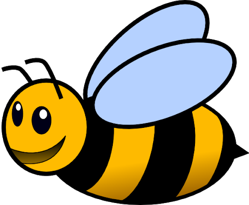 Vector Yellow Bee Honey Insects PNG