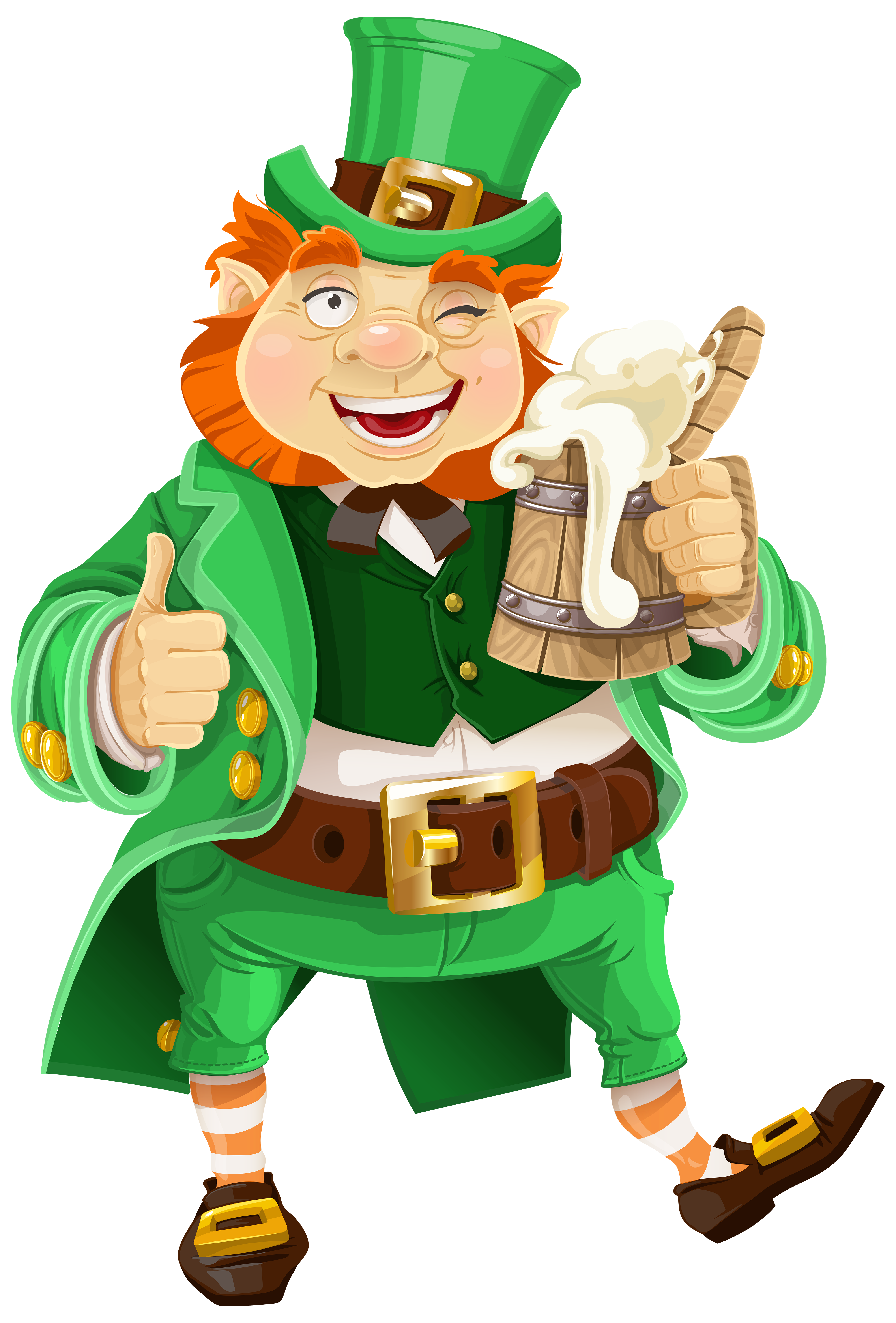 Cider Cartoon Leprechaun Food Brewpub PNG