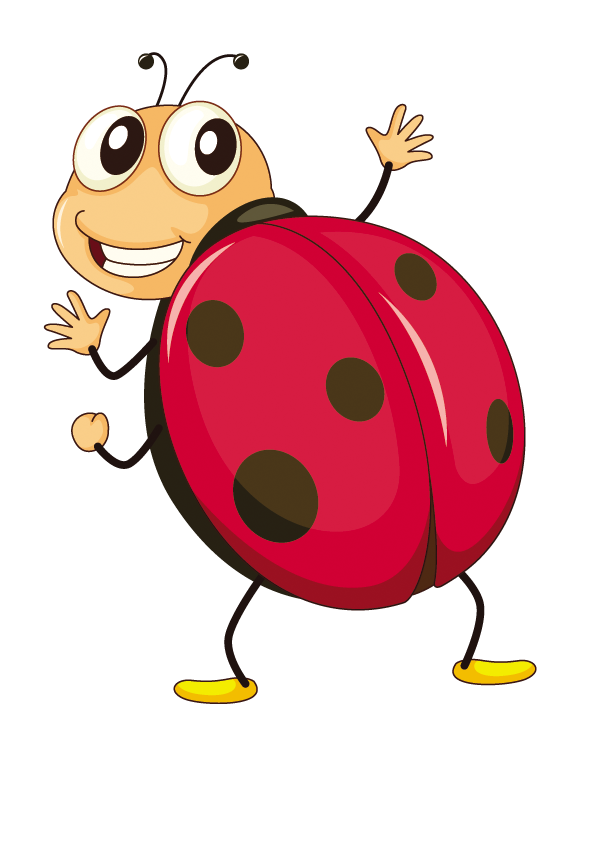 Smile Cartoon Weevil Red Butterfly PNG
