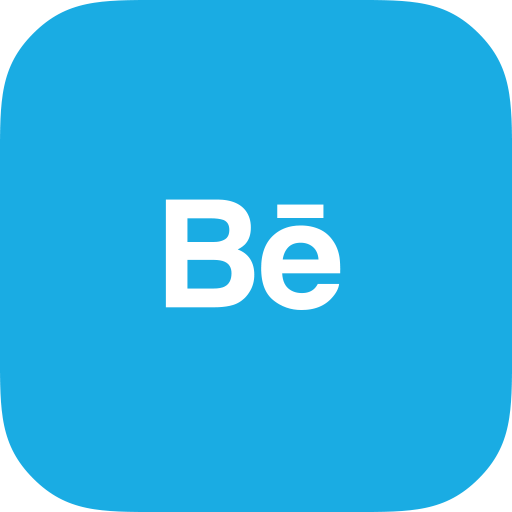 Behance Brand Line Organization Logo PNG