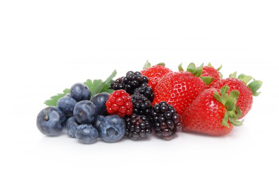 Sloes Berries Cherries Raspberries Bay PNG