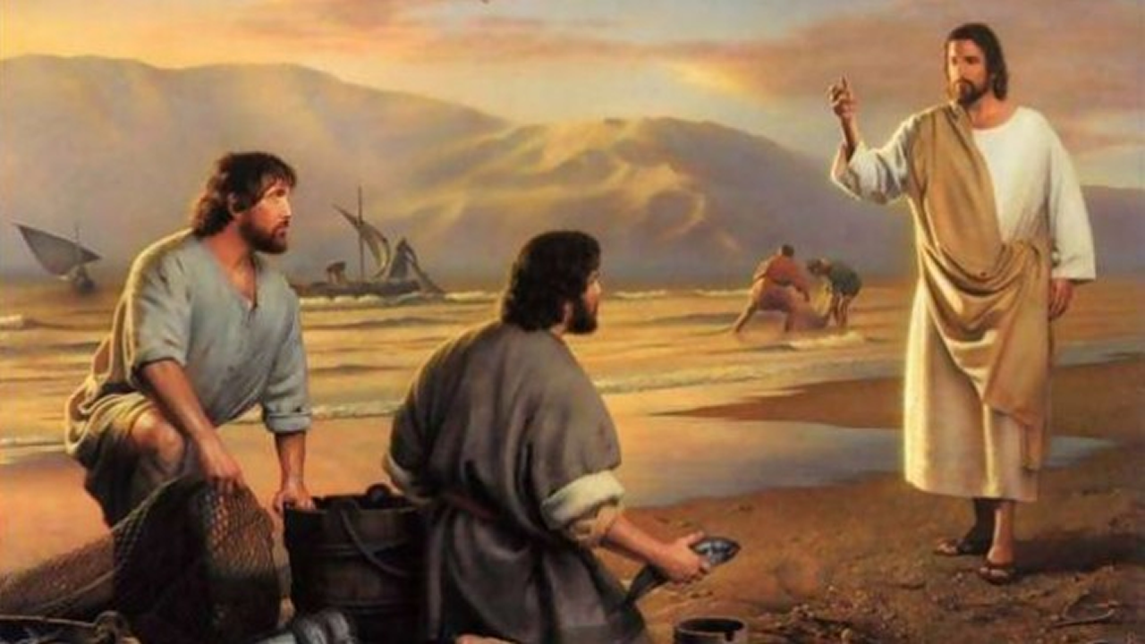 Landscape Christ Bible Painting Jesus PNG
