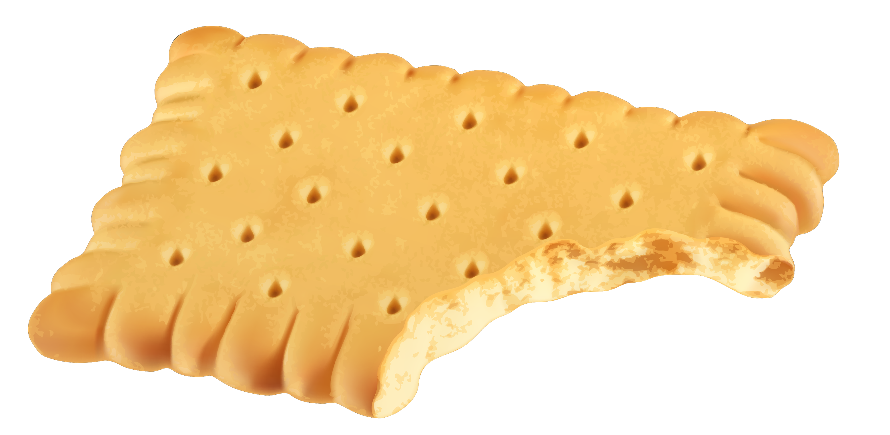 Croissant Toffee Biscuit Wick Cookie PNG