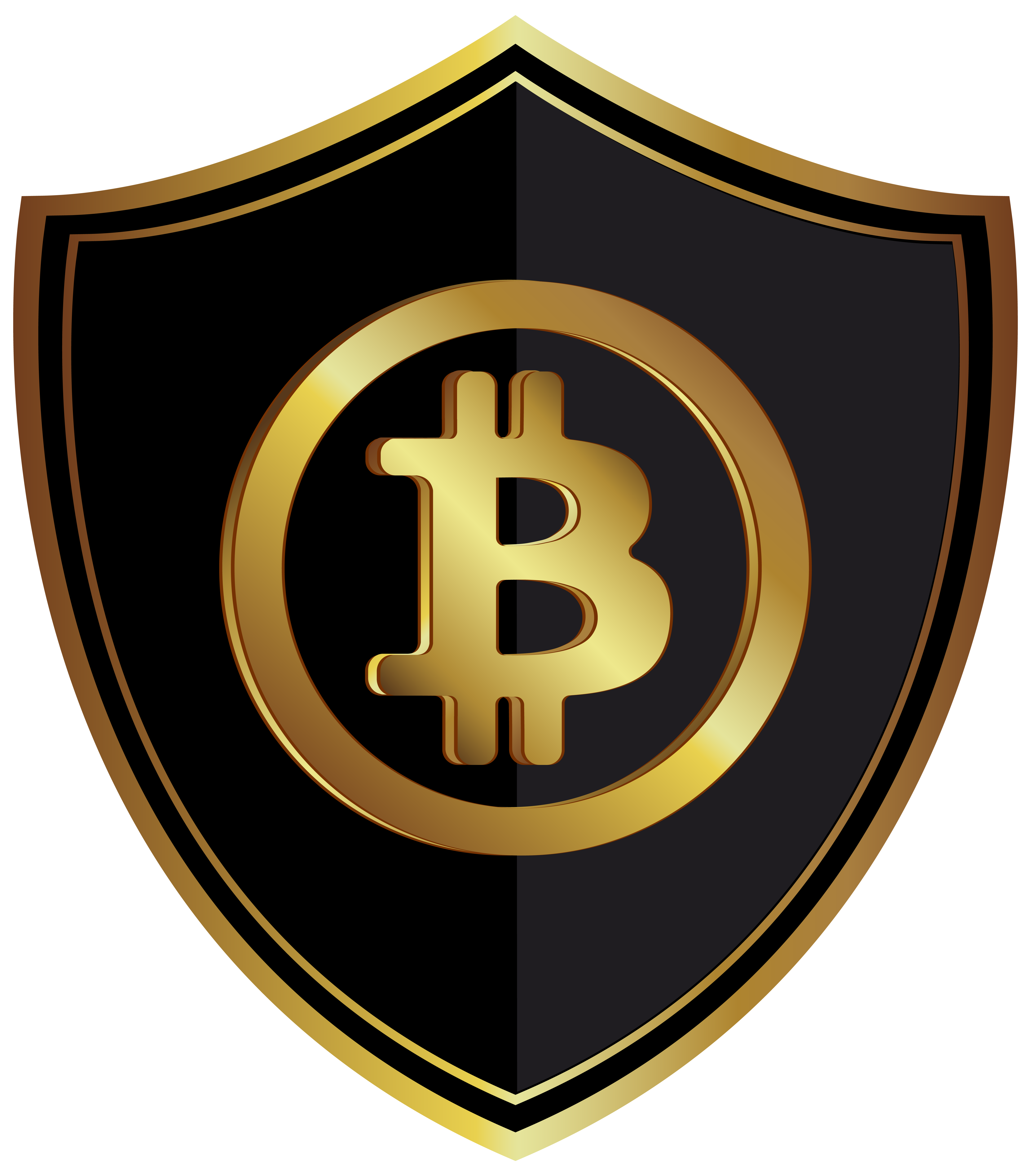 Gold Brand Bitcoin Cryptocurrency Circle PNG
