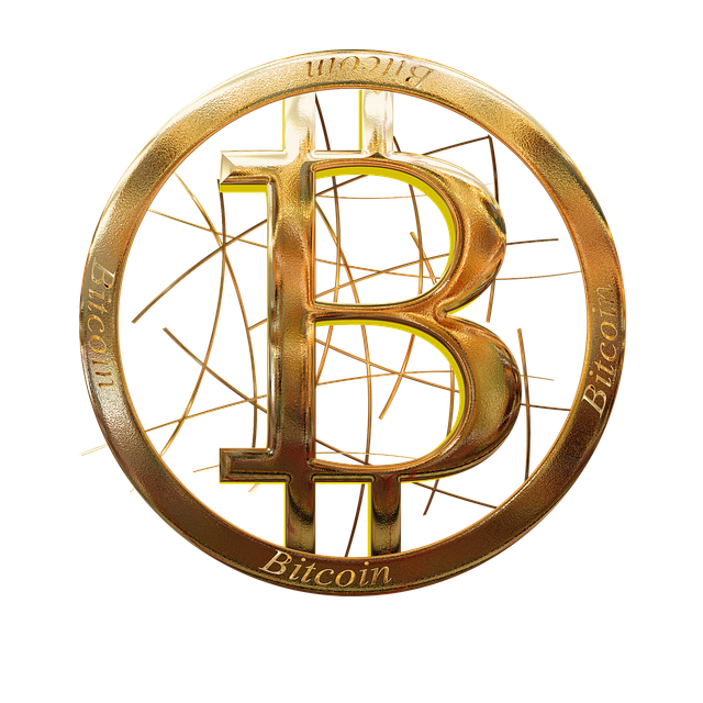 Digital Currency Symbol Blockchain Brass PNG