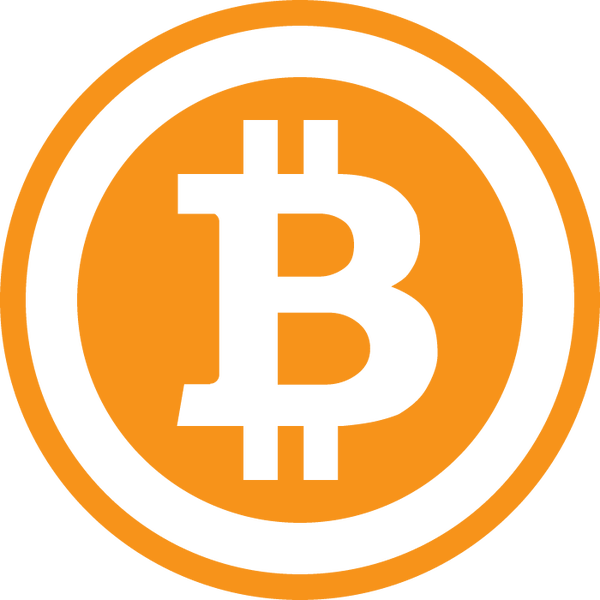 Orange Circle Cryptocurrency Bitcoin Sign PNG