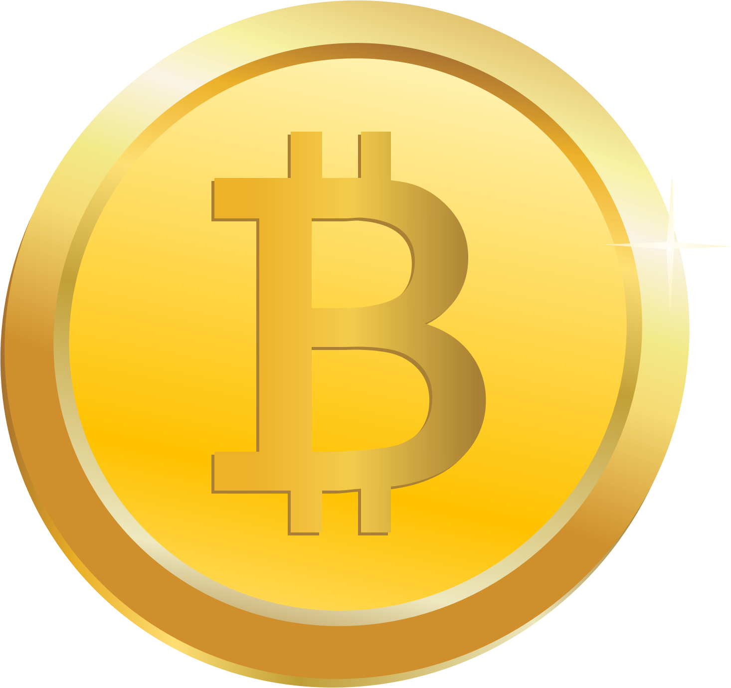 Symbol Bitcoin Number Cryptocurrency Bank PNG