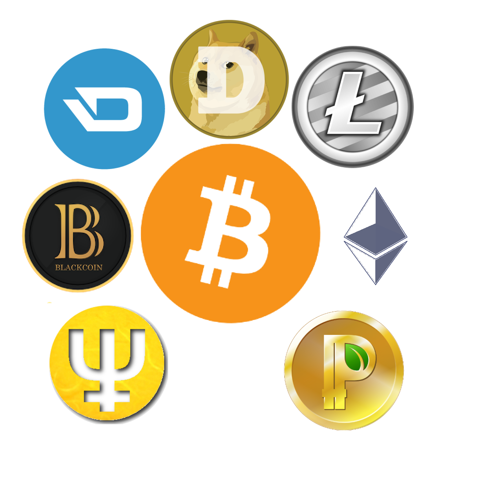 Brand Symbol Text Cryptocurrency Faucet PNG