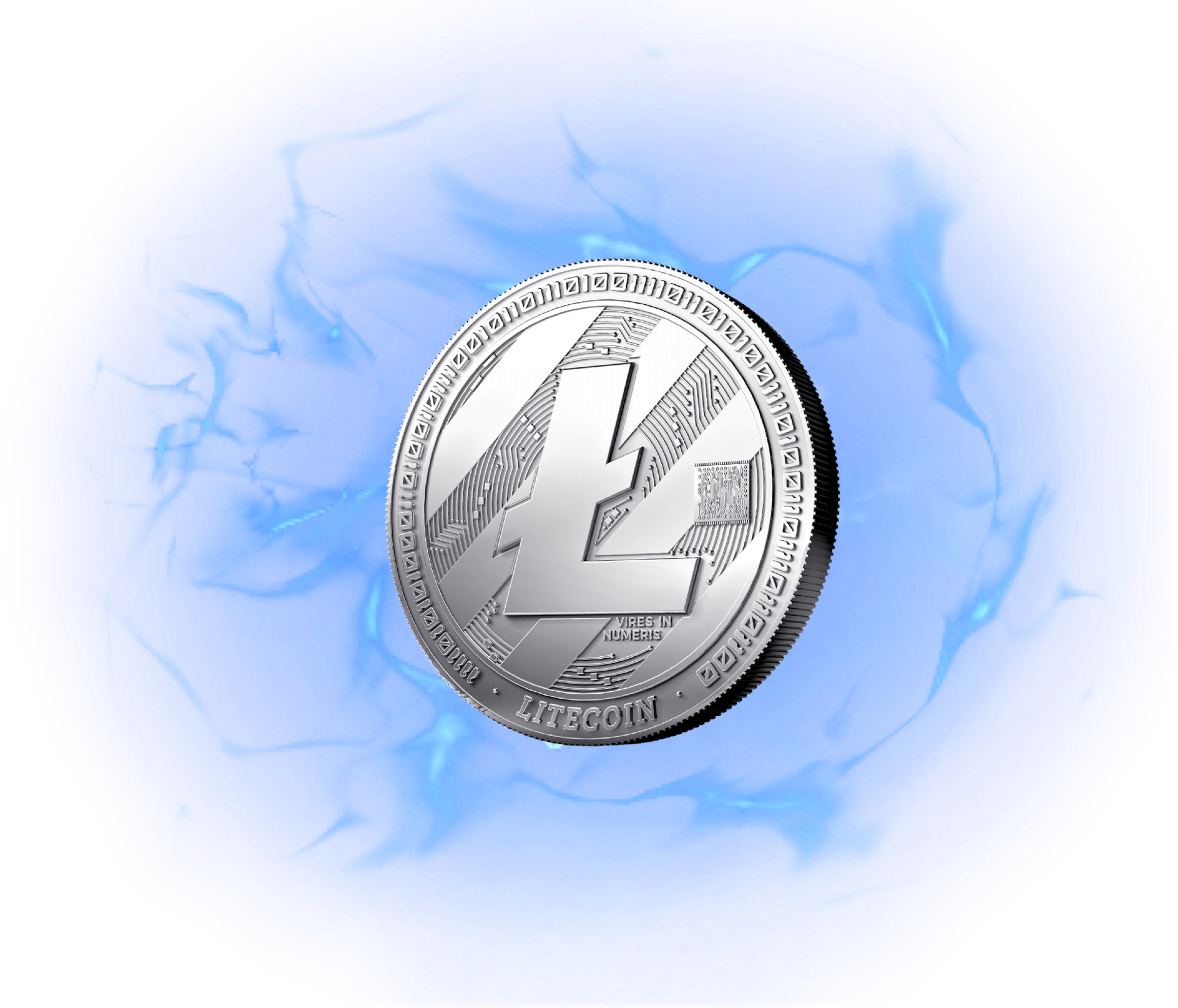 Circle Dash Logo Sky Currency PNG