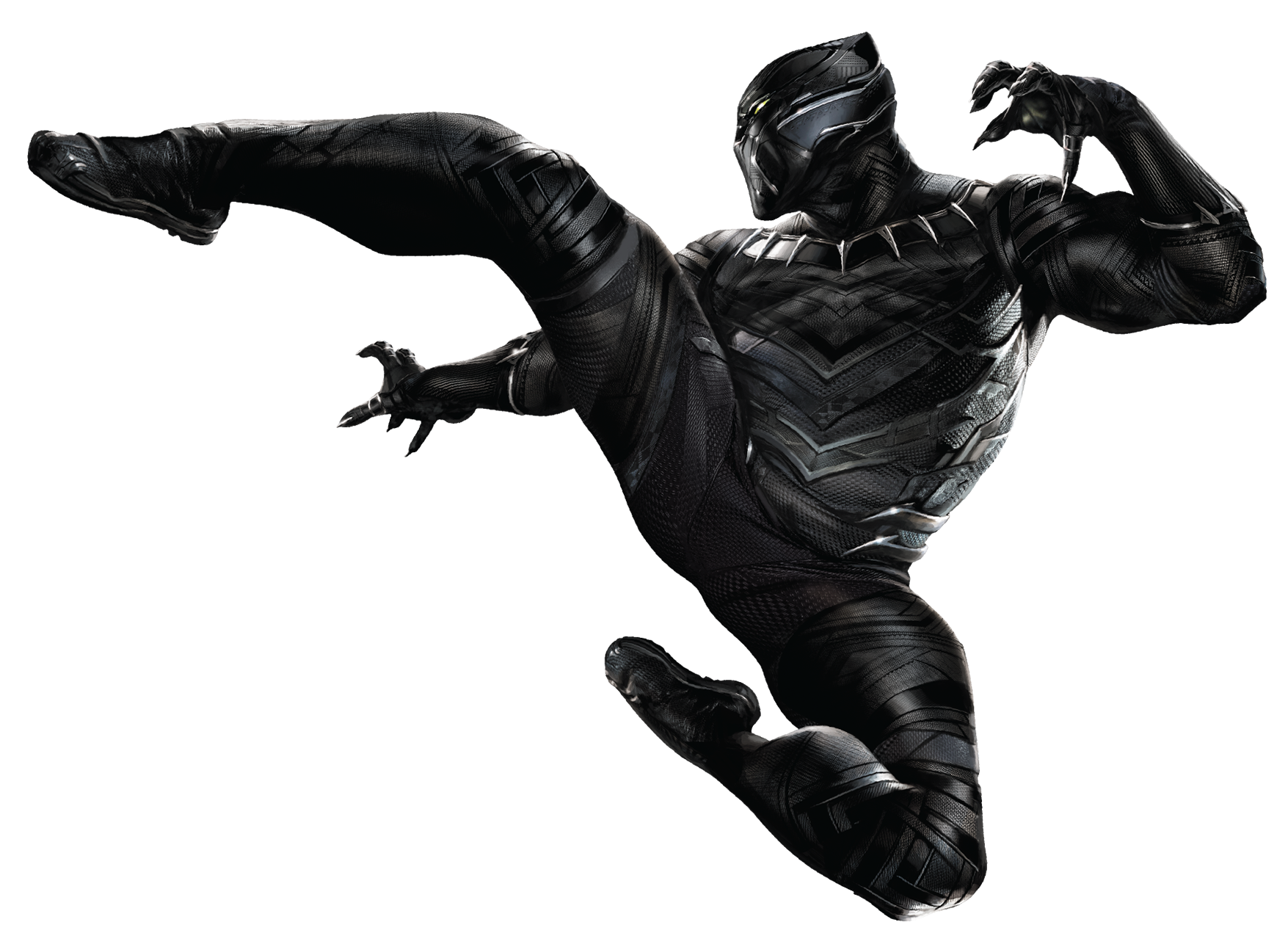 Universe Panther Character Cinematic Black PNG