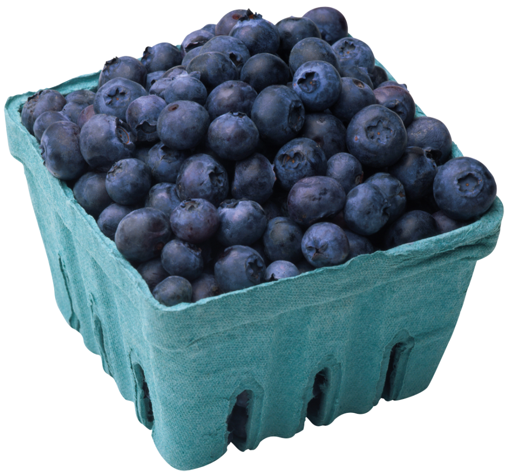 Yummy Blueberry Strawberry PNG