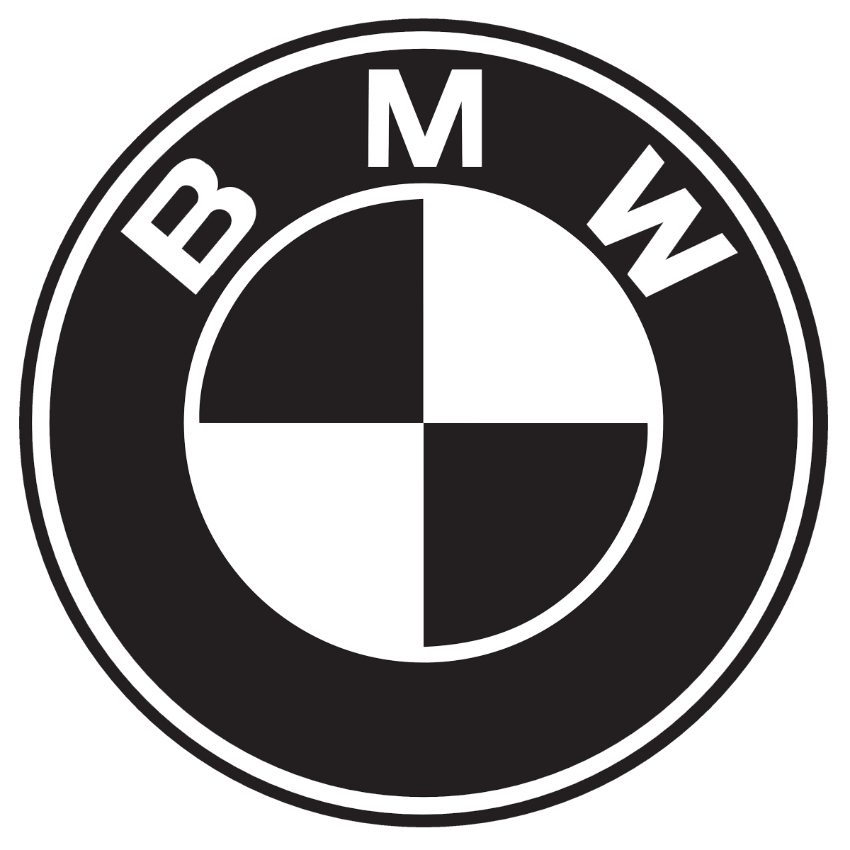 Bmw Monochrome Car Area Logo PNG