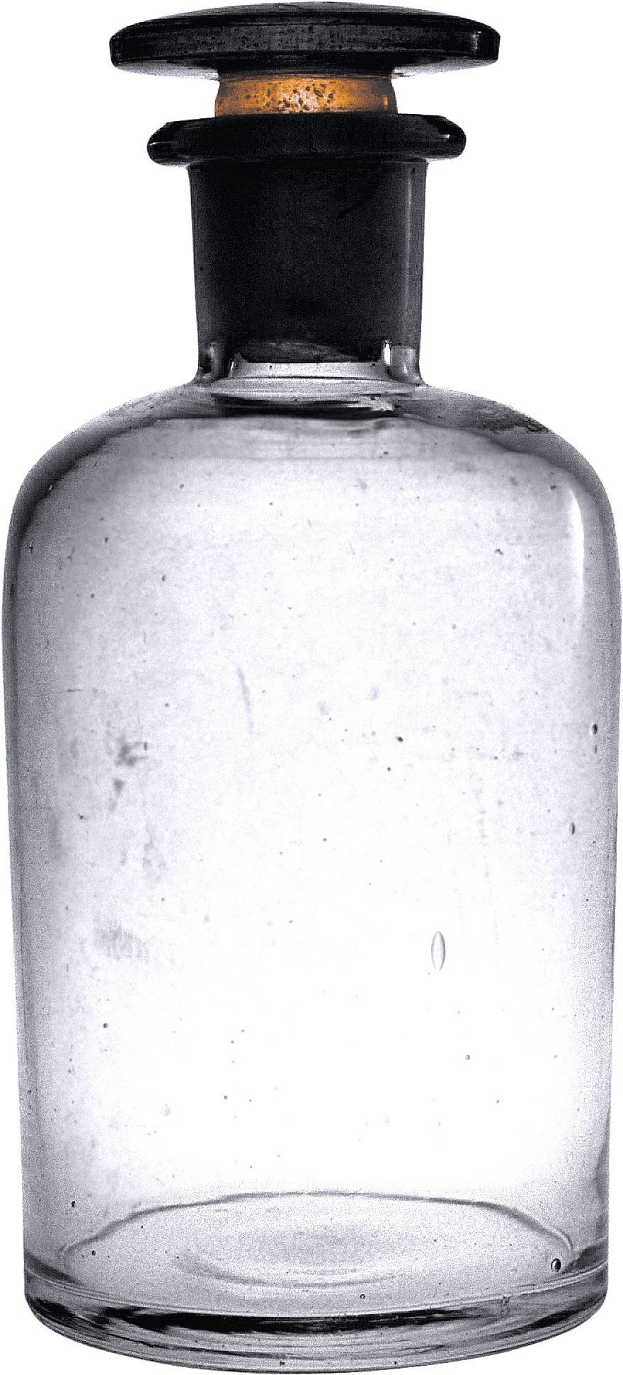 Glass Translucent Veil Swig Cylinder PNG