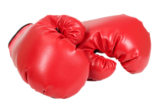 Boxing Goal Gloves Packing Flannelette PNG