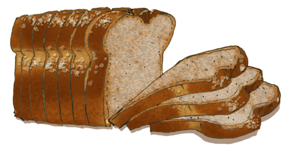 Food Multi Pastry Limb Slices PNG