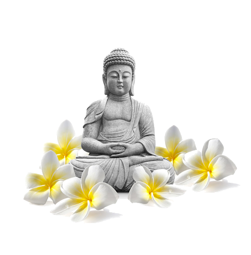 Statue Yogi Buddha Pule Face PNG