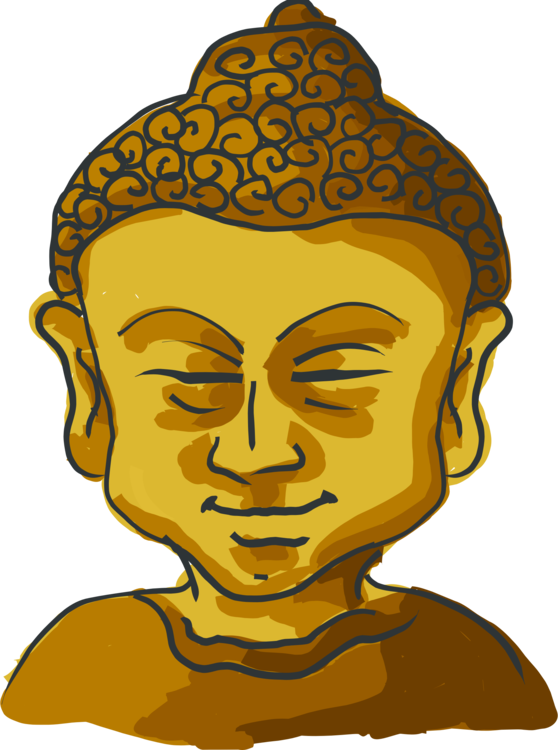 Religion Vector Face Buddha PNG