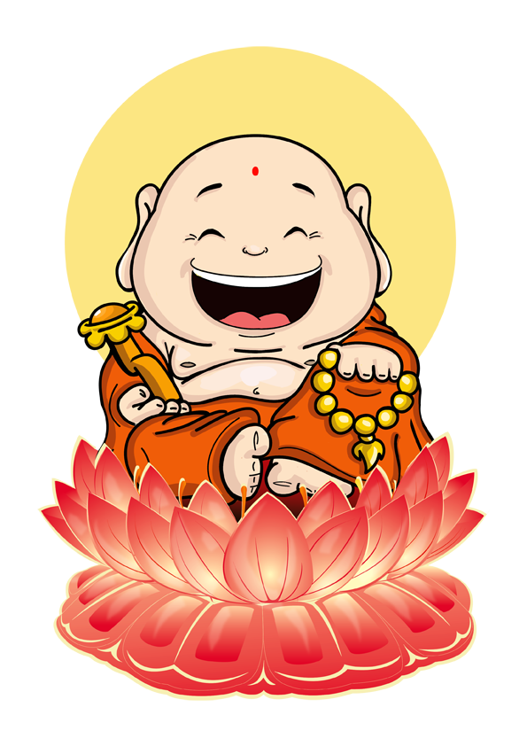 Lama Buddha Religion Laughing PNG