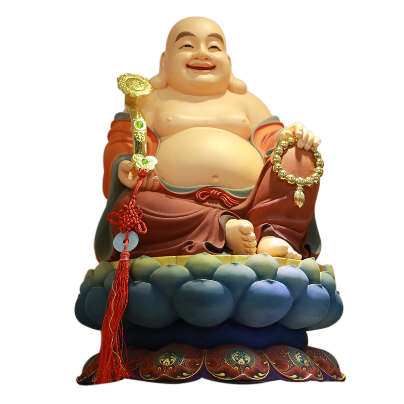 Statue Buddha Religion Laughing PNG
