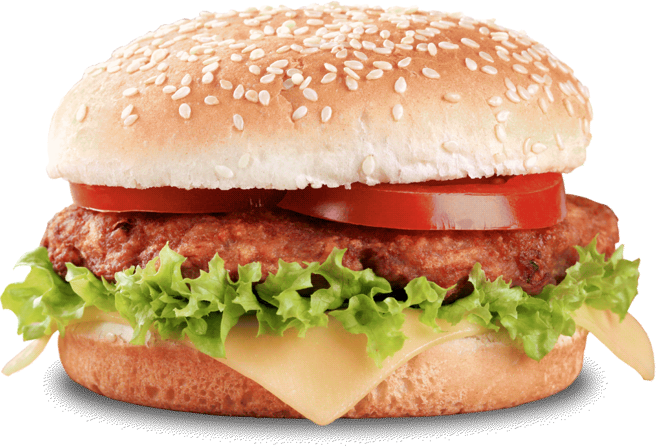 Cheeseburger Cartoon Burger Cake Quesadilla PNG