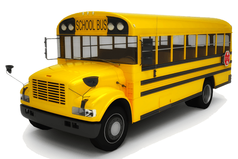 Busload Bus Miniature Car Water PNG