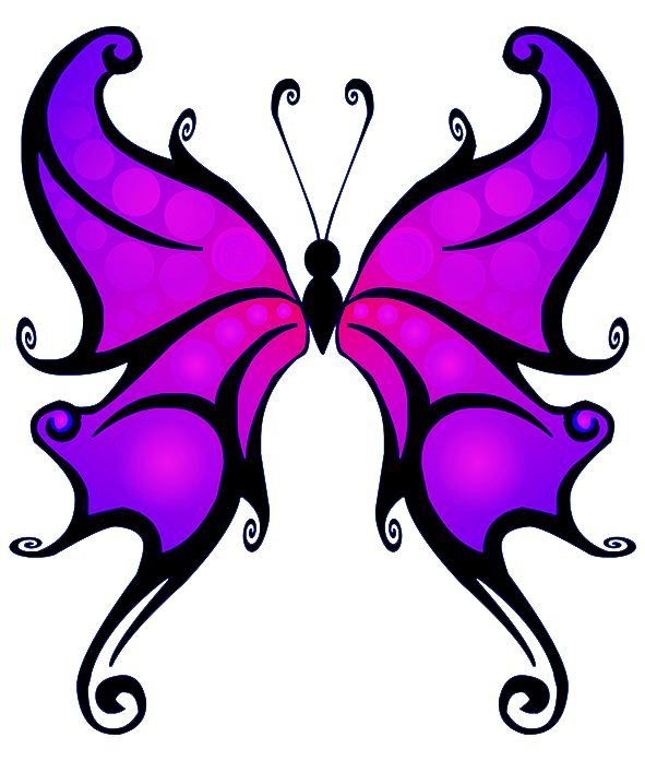 Nature Butterfly Spiders Purple Amphibians PNG