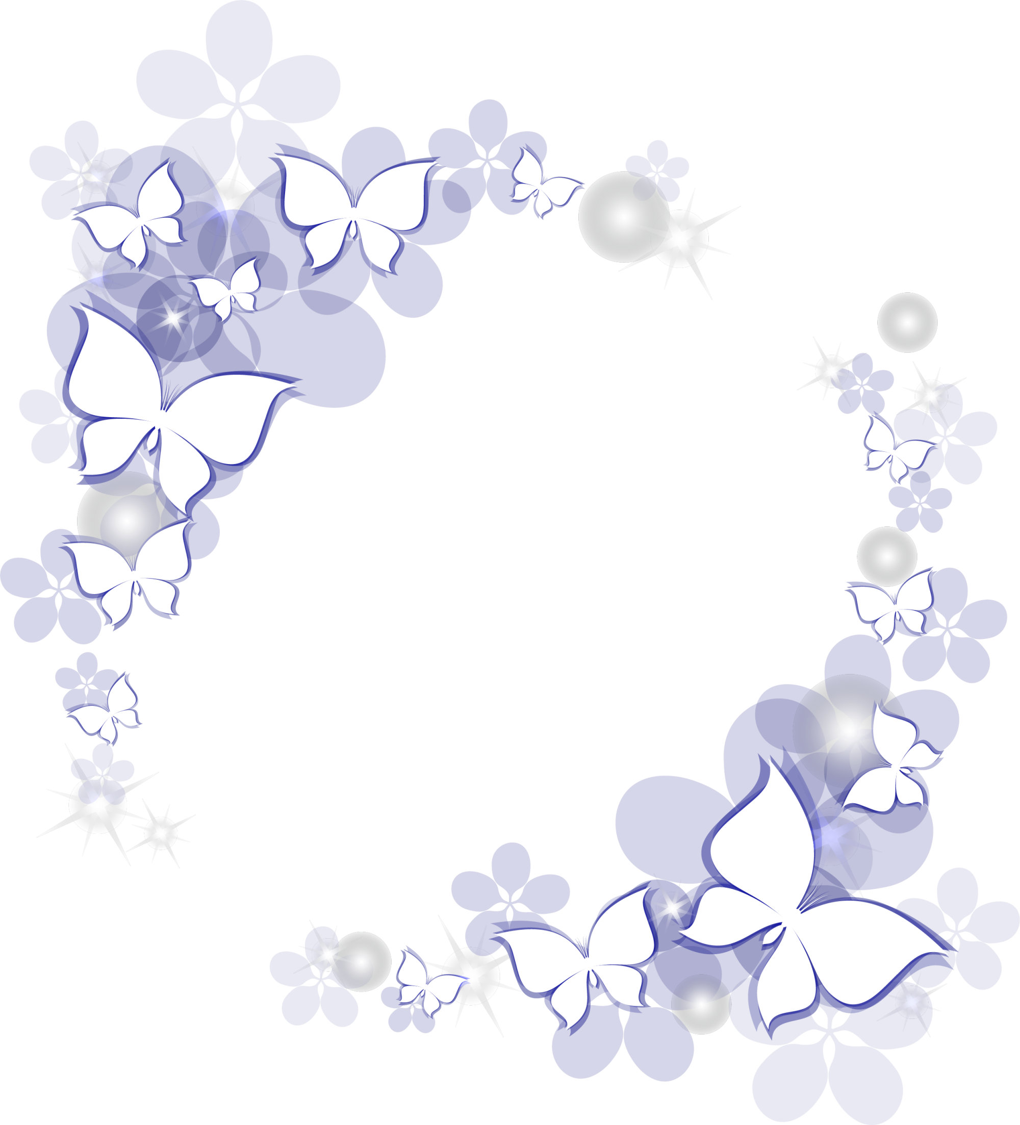 Violet Butterfly Wallpaper Lavender Circle PNG