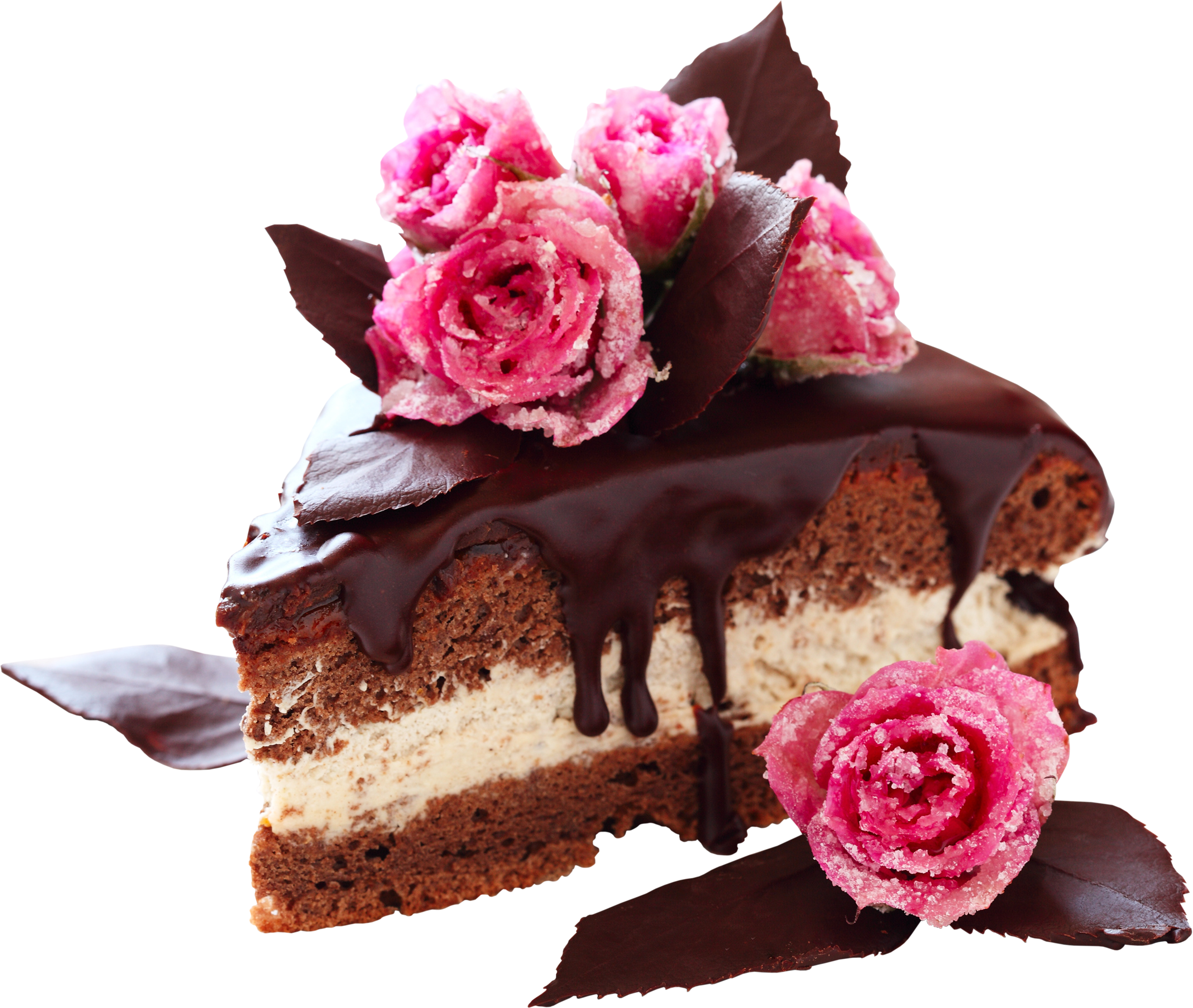 Piece Doughnut Candy Brownies Cheesecake PNG