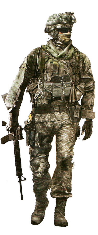 Charge Modern Troop Duty Soldier PNG