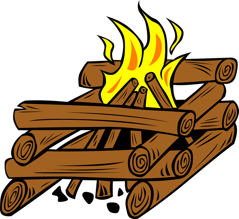 Forest Objects Campfire Woods Bonfire PNG