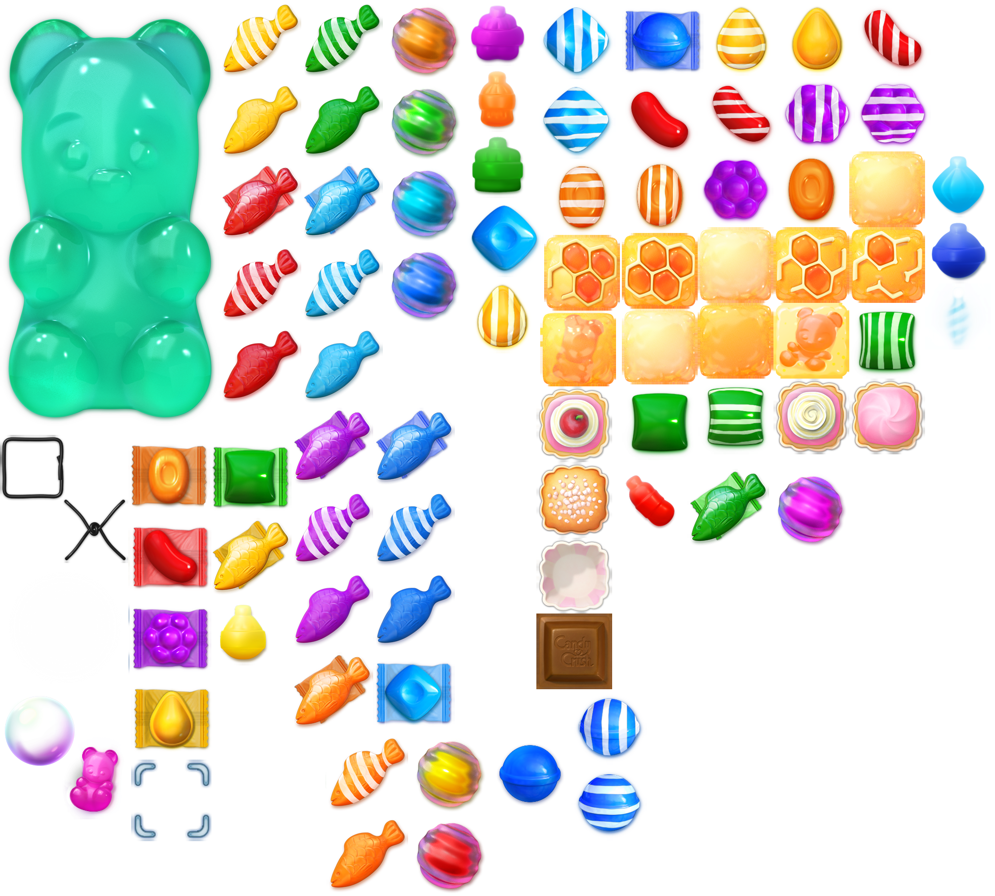 Confectionery Crush Game Candy Sprite PNG