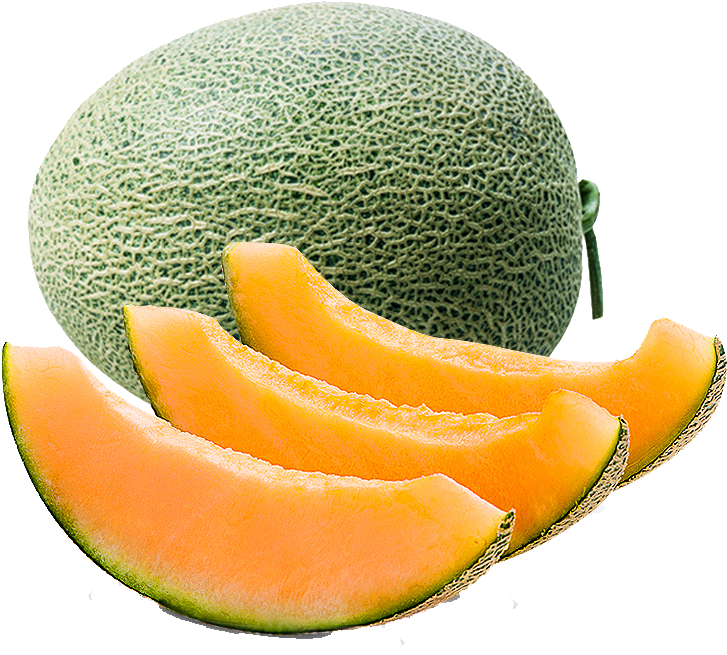 Muskmelon Cantaloupe Raspberries Turnips Spinach PNG