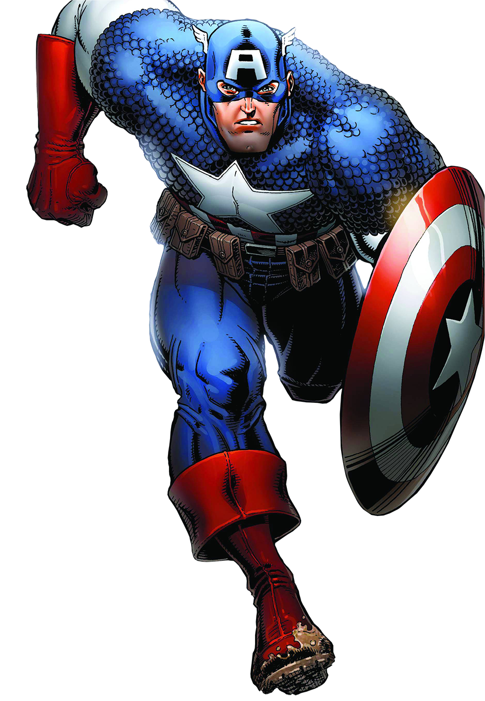 Captain America Figure Book Fictional PNG