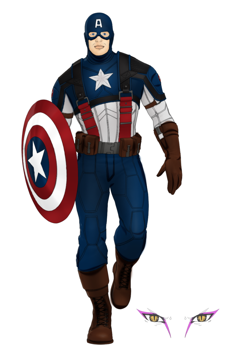 Captain Outerwear Silhouette America Film PNG