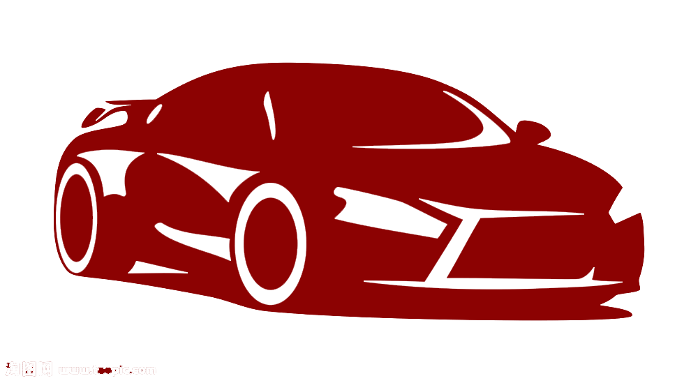 Buckle High-Definition Car Silhouette Sports PNG
