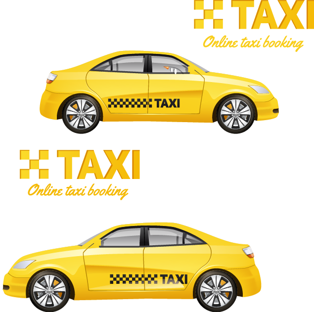 Taxi Mine Motoring Taxicabs Logo PNG