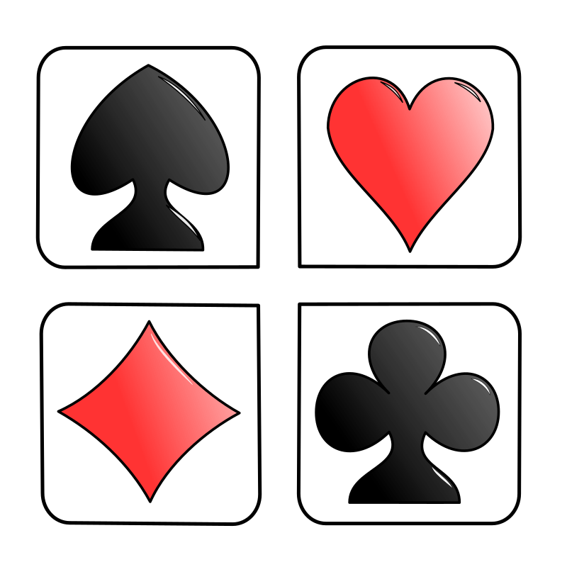 Symbols Forms Card Playing Clip PNG