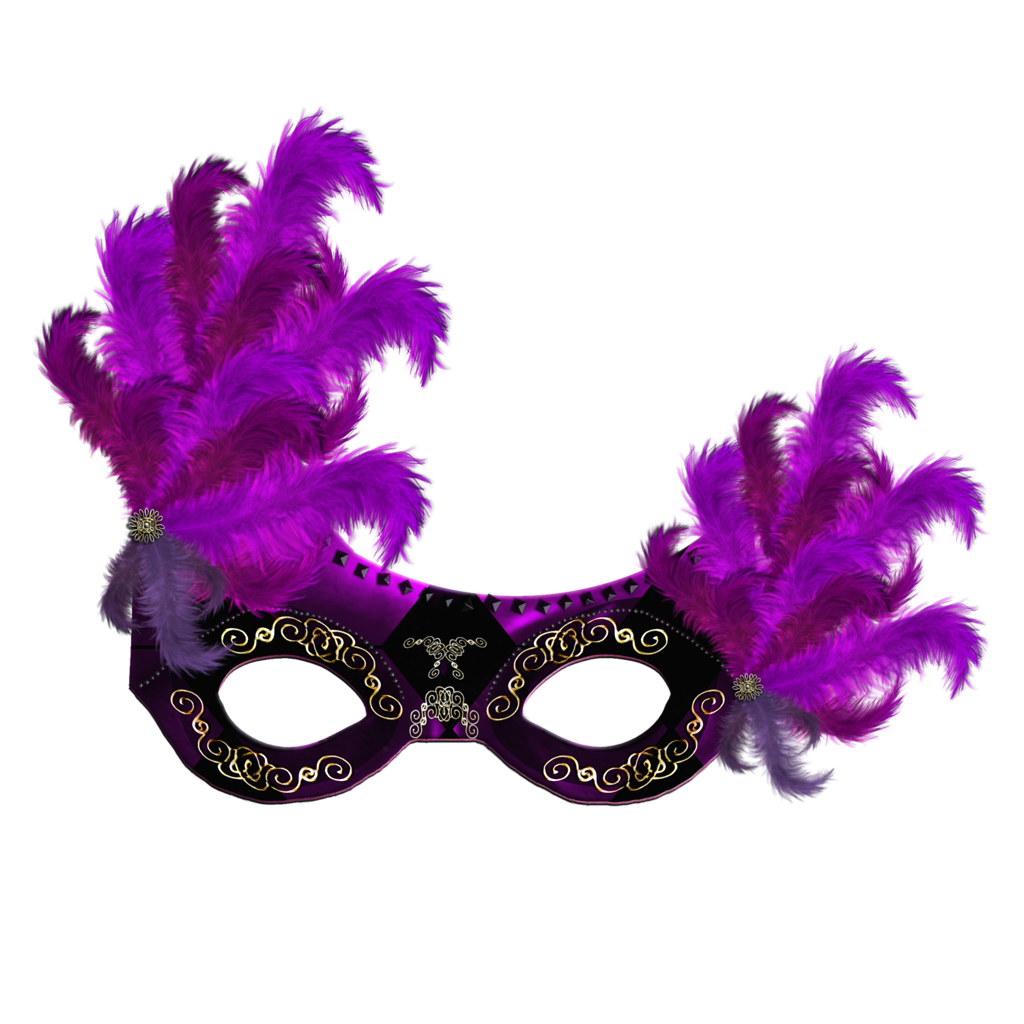 Carnival Funfair Guise Mask Cover PNG