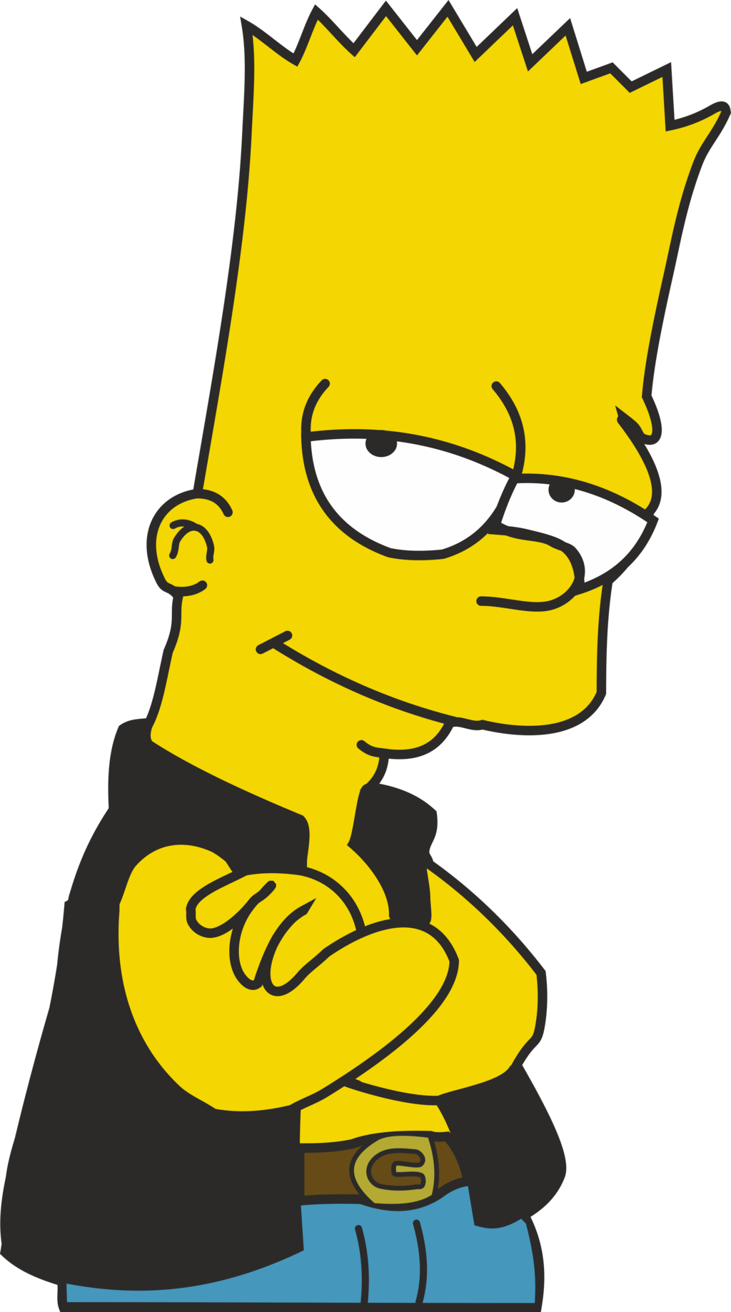 Simpsons Illustrations Illustration Tapped Area PNG