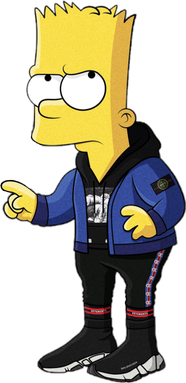 Fiction Yellow Simpson Fictional Hypebeast PNG