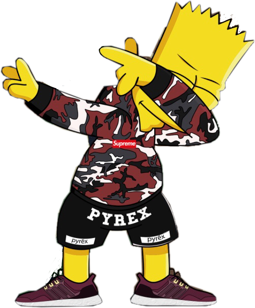 Mascot Hoodie Cartoon Simpson Yellow PNG