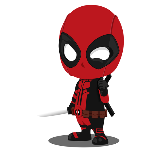 Art Deadpool Spoof Caricature Cutouts PNG