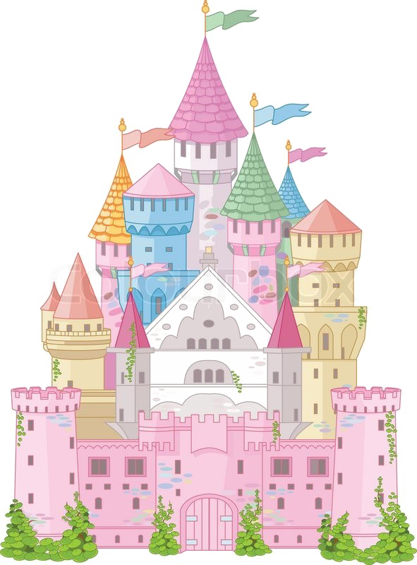 Castle Fairytale Town Citadel Burg PNG