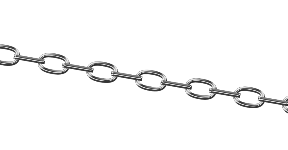 Chain Links Cascade Icon Irons PNG