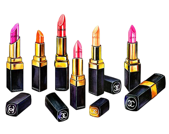 Lipstick Painting Illustration Photography Watercolor PNG