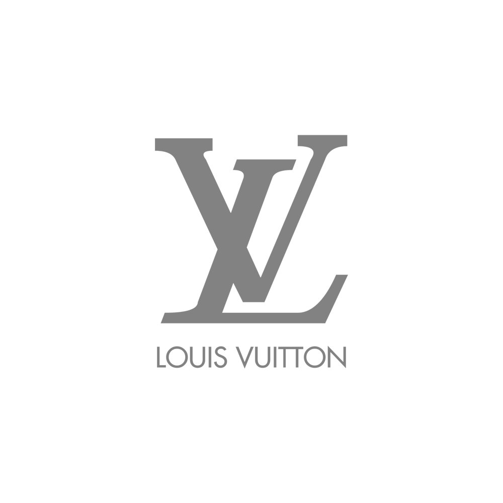 Vuitton Monogram Line Louis Logo PNG