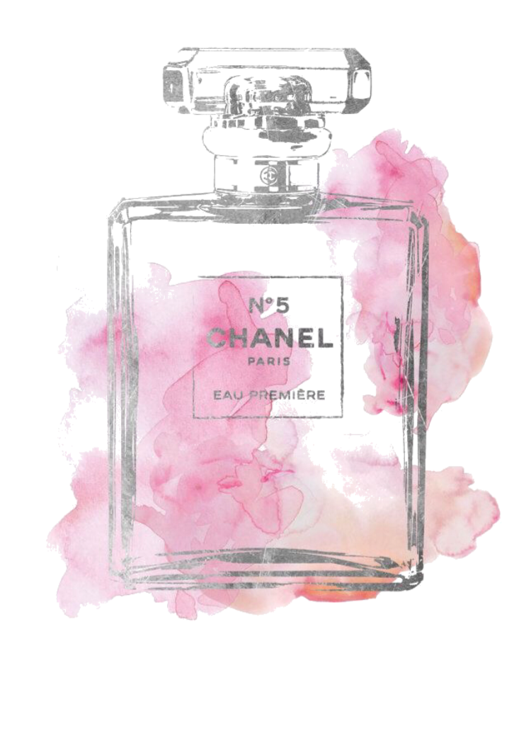 Perfume No. Coco Chanel Bottle PNG