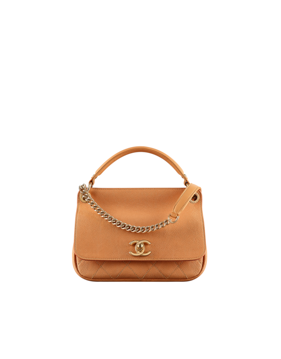 Leather Bag Hobo Beige Brown PNG