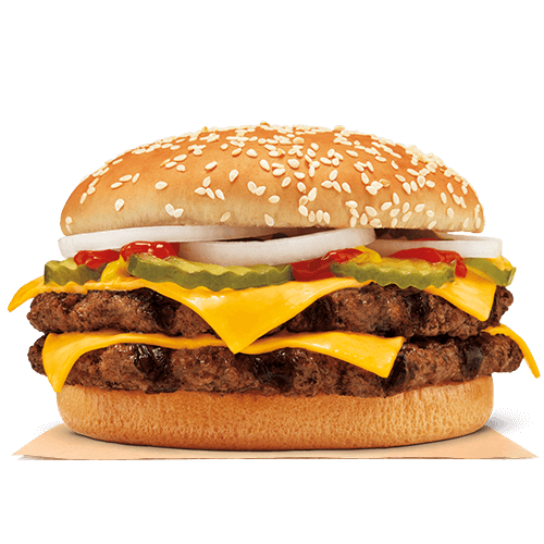 Pickle King Cheese Burger Pastry PNG