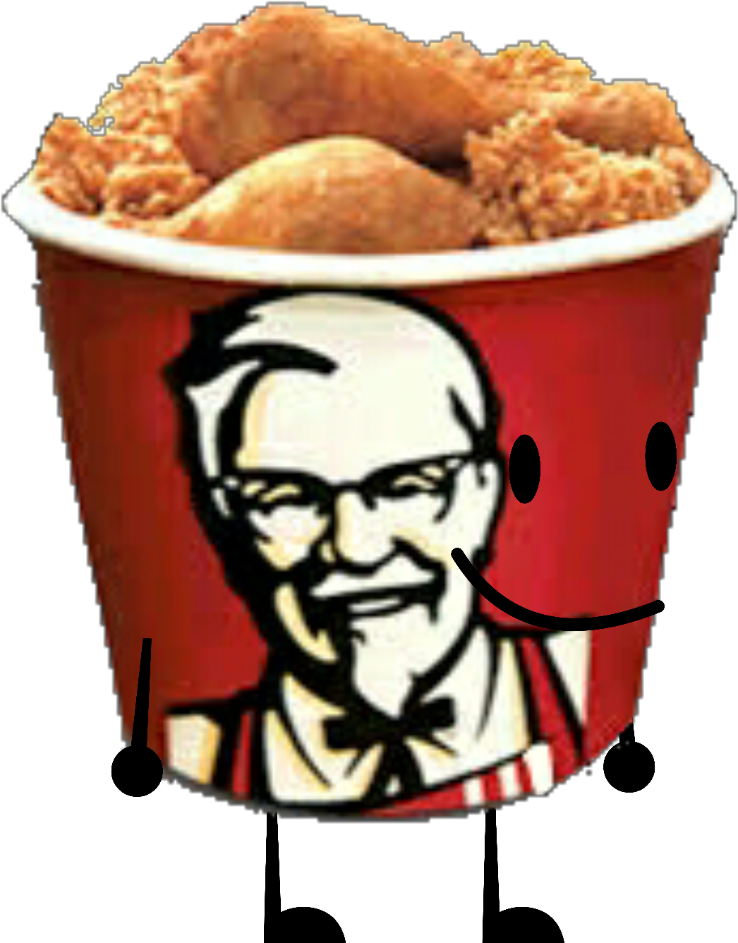 Rooster High Chickenpox Fearful Kfc PNG